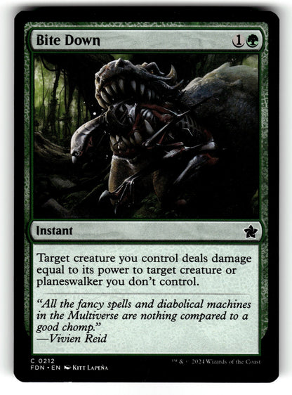 Bite Down – 212 FDN: Foundations C NM