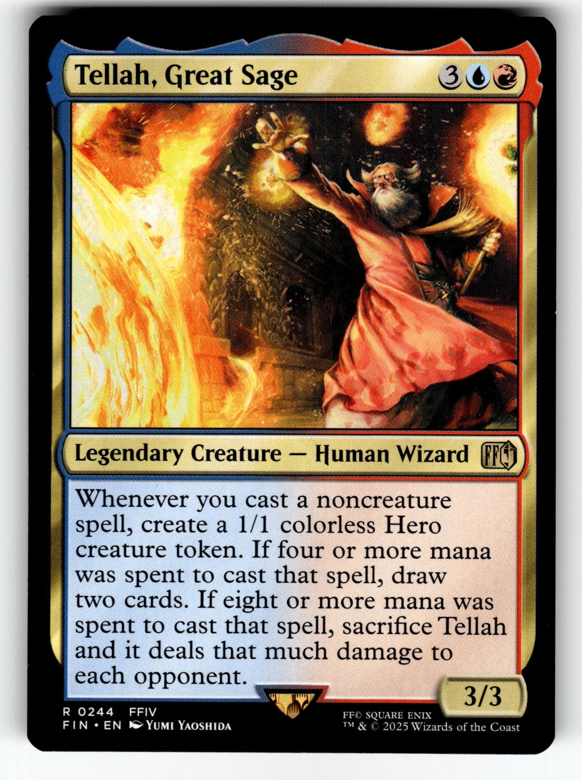 Tellah, Great Sage – 244 FIN: FINAL FANTASY R NM