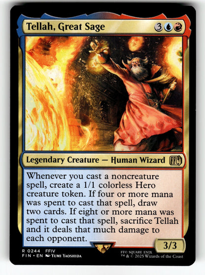 Tellah, Great Sage – 244 FIN: FINAL FANTASY R NM