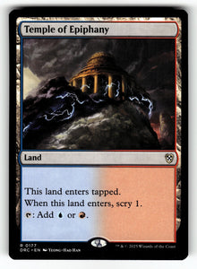Temple of Epiphany – 177 DRC: Commander: Aetherdrift R NM