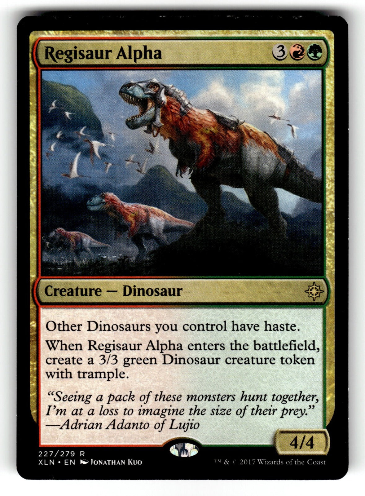 Regisaur Alpha – 227 XLN: Ixalan R NM