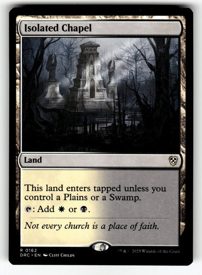 Isolated Chapel – 162 DRC: Commander: Aetherdrift R NM