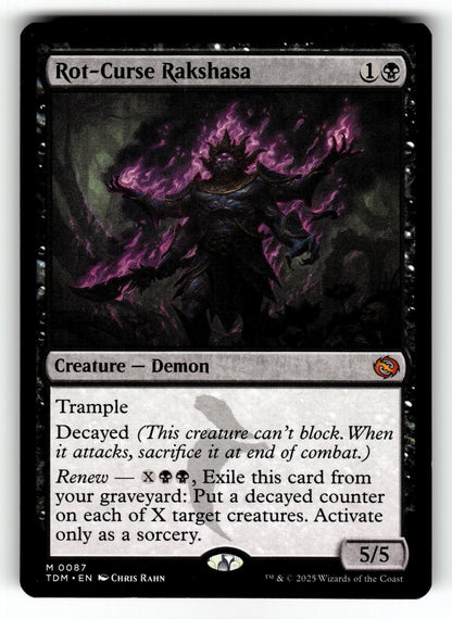 Rot-Curse Rakshasa – 87 TDM: Tarkir: Dragonstorm M LP