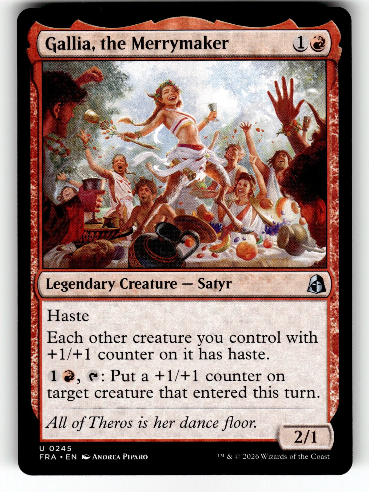 Gallia, the Merrymaker – 245 FRA: Reality Fracture U NM