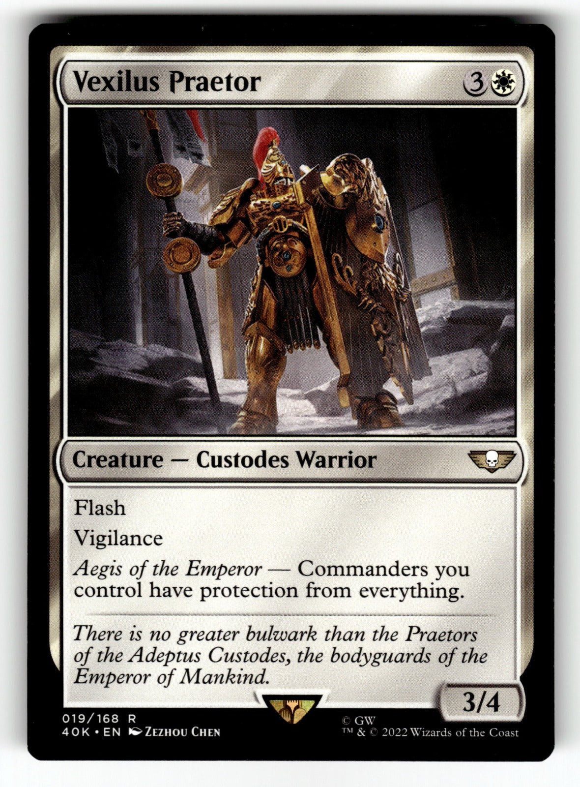 Vexilus Praetor – 19 40K: Universes Beyond: Warhammer 40,000 R NM