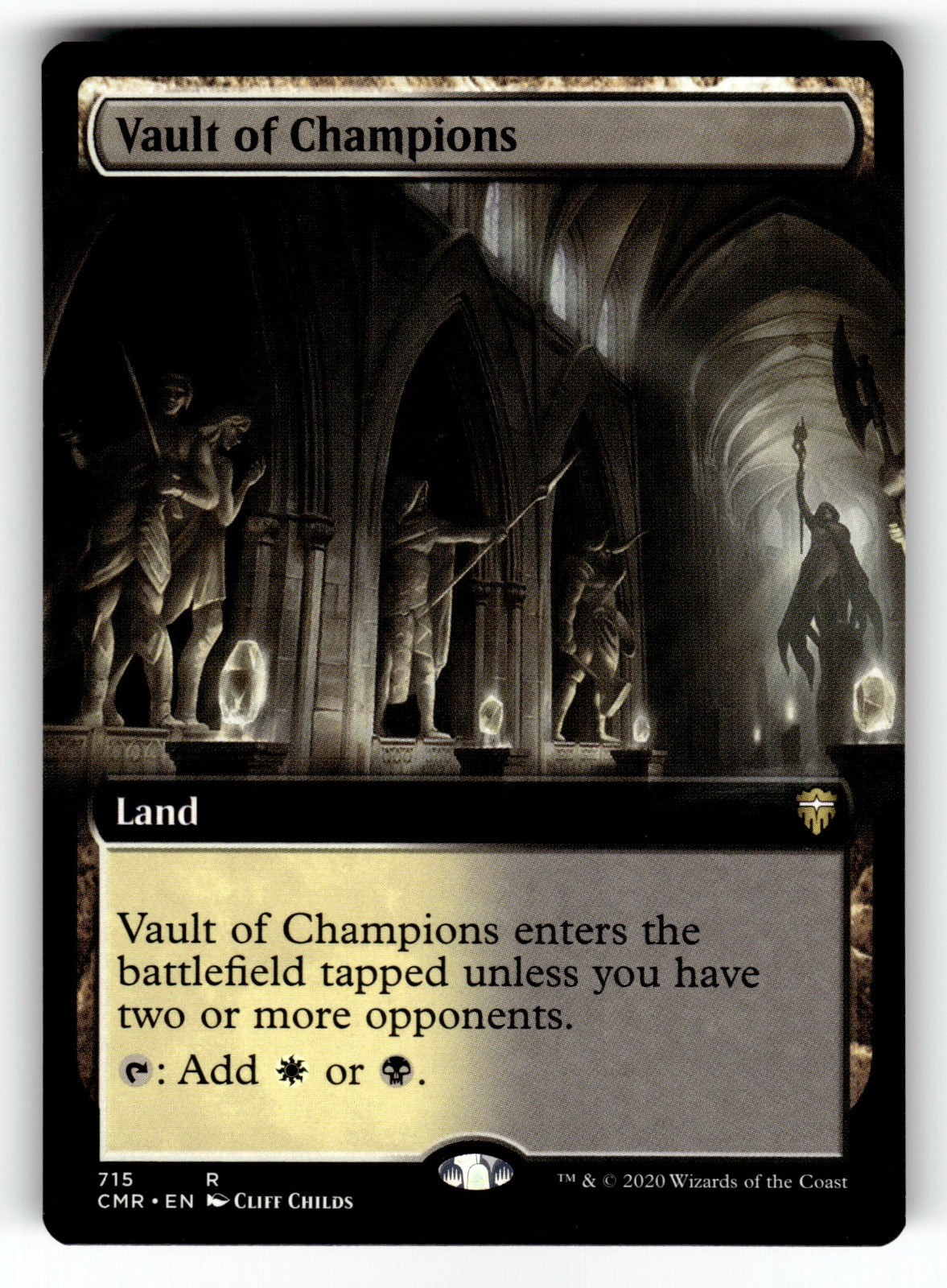 Vault of Champions (Extended Art) – 715 CMR: Commander Legends R NM