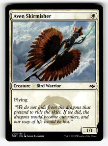 Aven Skirmisher – 6 FRF: Fate Reforged C LP
