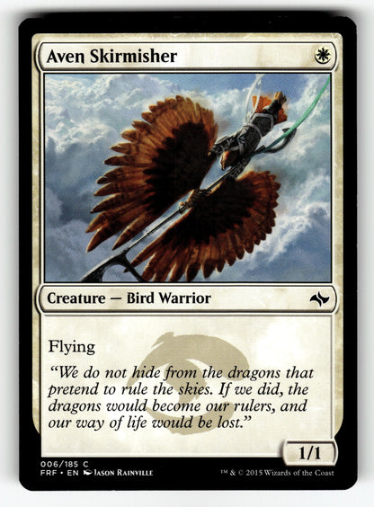 Aven Skirmisher – 6 FRF: Fate Reforged C LP