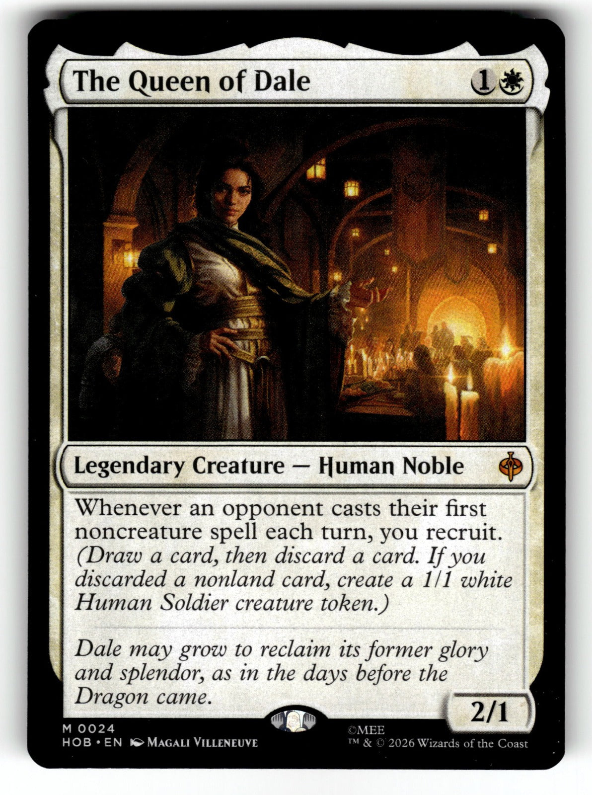 The Queen of Dale – 24 HOB: The Hobbit M NM