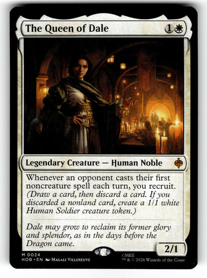 The Queen of Dale – 24 HOB: The Hobbit M NM