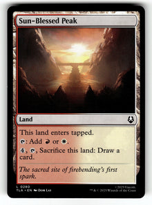 Sun Blessed Peak – 280 TLA: Avatar: The Last Airbender L NM
