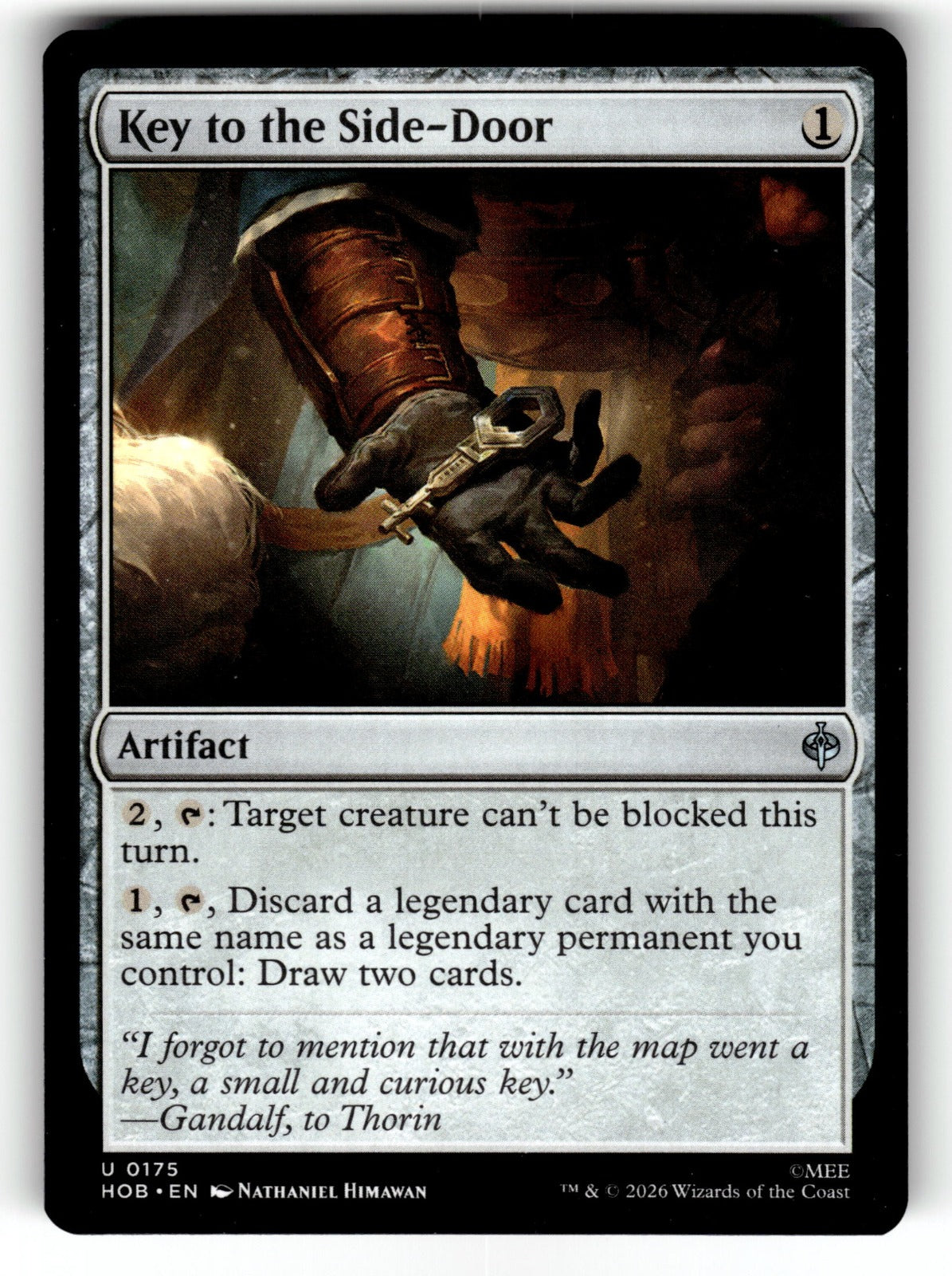 Key to the Side-Door – 175 HOB: The Hobbit U NM