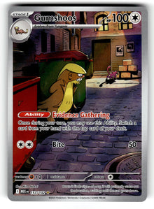Gumshoos - – 153/132 MEG: ME01: Mega Evolution Illustration Rare Holo NM