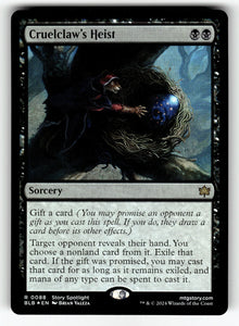 Cruelclaw's Heist – 88 BLB: Bloomburrow R Foil NM