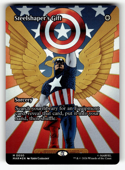 Steelshaper's Gift (Borderless) – 50 MAR: Marvel Universe Eternal-Legal M Foil NM