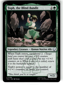 Toph, the Blind Bandit – 198 TLA: Avatar: The Last Airbender U NM