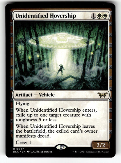 Unidentified Hovership – 37 DSK: Duskmourn: House of Horror R NM