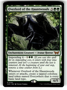 Overlord of the Hauntwoods – 194 DSK: Duskmourn: House of Horror M NM