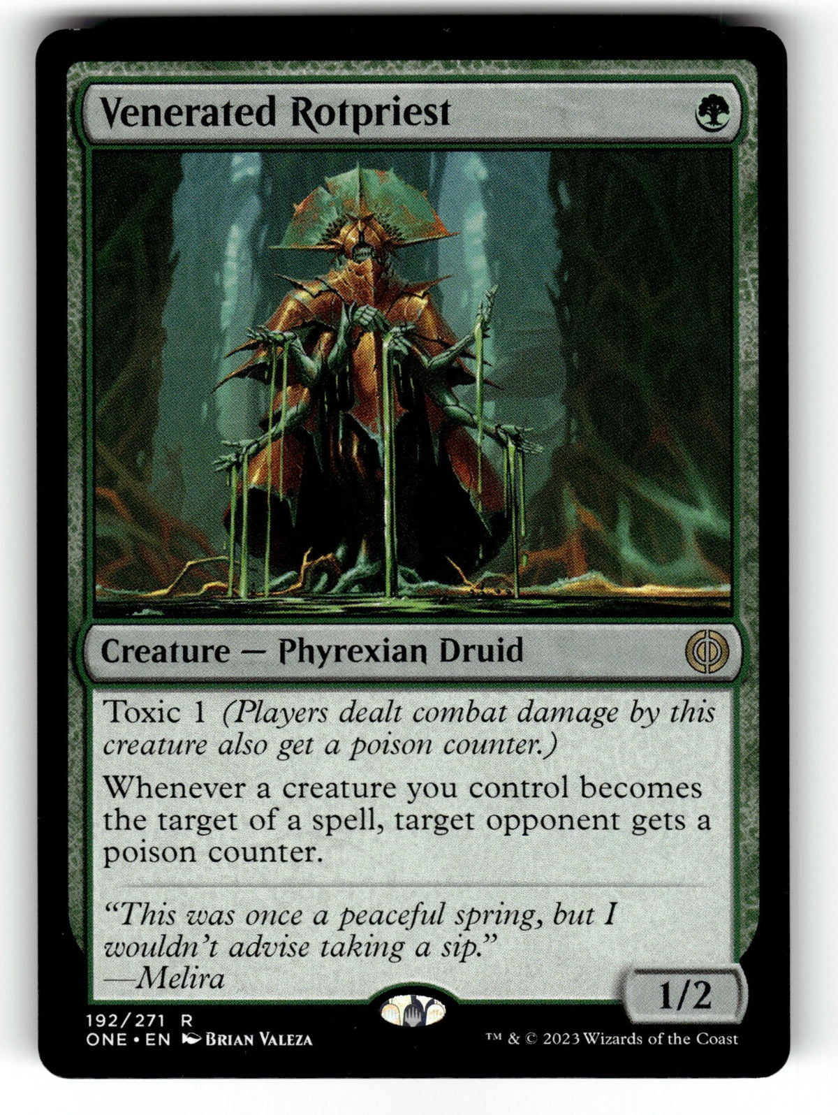 Venerated Rotpriest – 192 ONE: Phyrexia: All Will Be One R NM