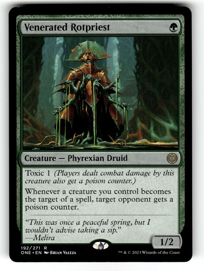 Venerated Rotpriest – 192 ONE: Phyrexia: All Will Be One R NM