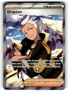 Drayton – 232/191 SSP: SV08: Surging Sparks Ultra Rare HoloNM