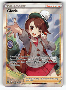 Gloria – TG26/TG30 SWSH09:TG: SWSH09: Brilliant Stars Trainer Gallery Ultra Rare Holo NM