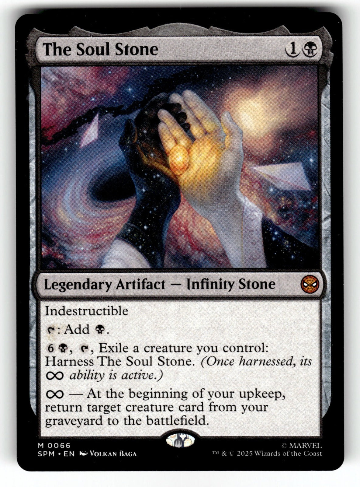 The Soul Stone – 66 SPM: Marvel's Spider-Man M NM
