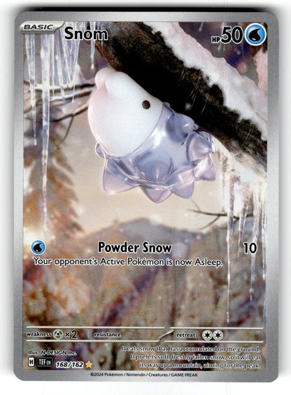 Snom – 168/162 TEF: SV05: Temporal Forces Illustration Rare Holo NM