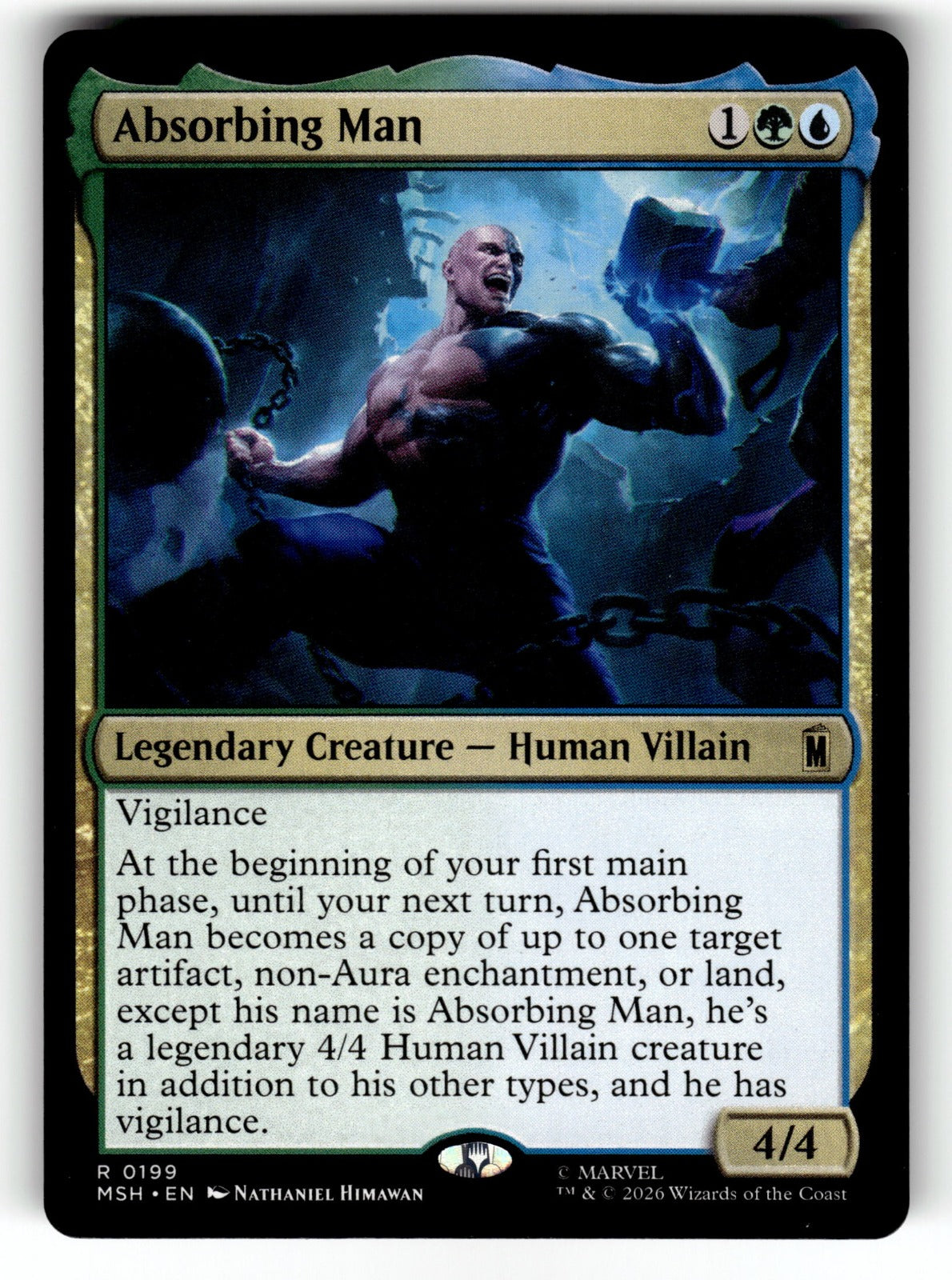 Absorbing Man – 199 MSH: Marvel Super Heroes R NM