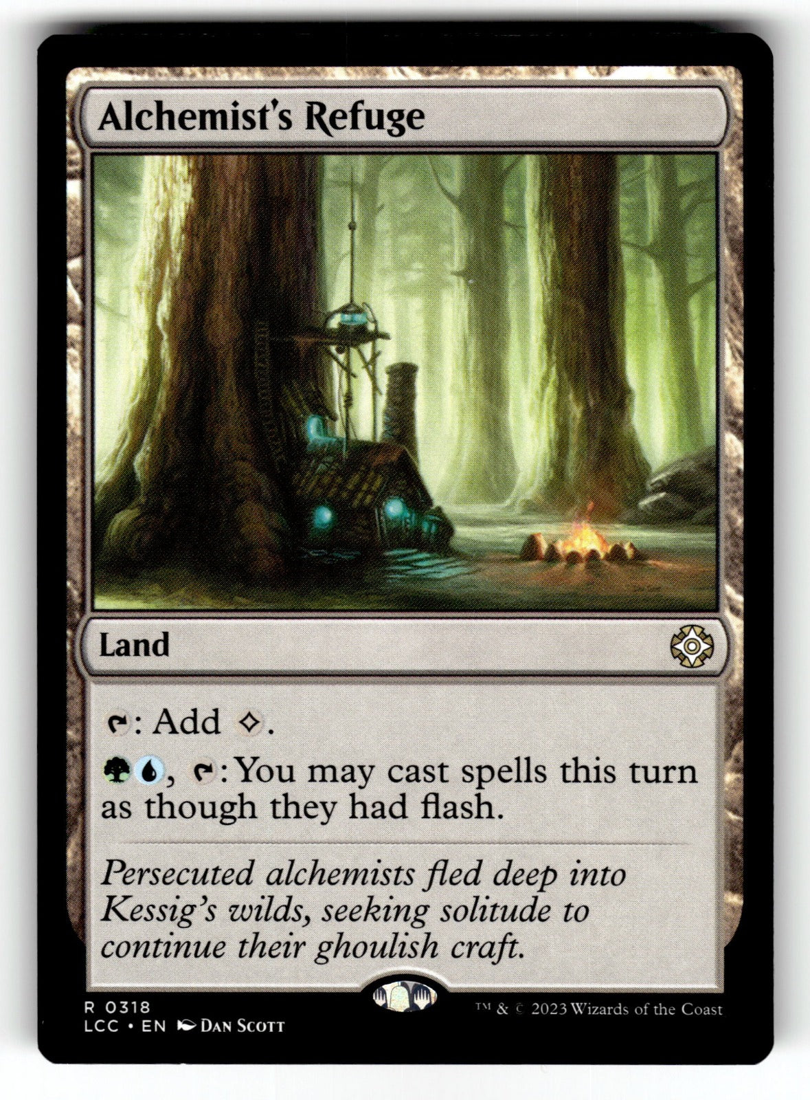 Alchemist's Refuge – 318 LCC: Commander: The Lost Caverns of Ixalan R NM