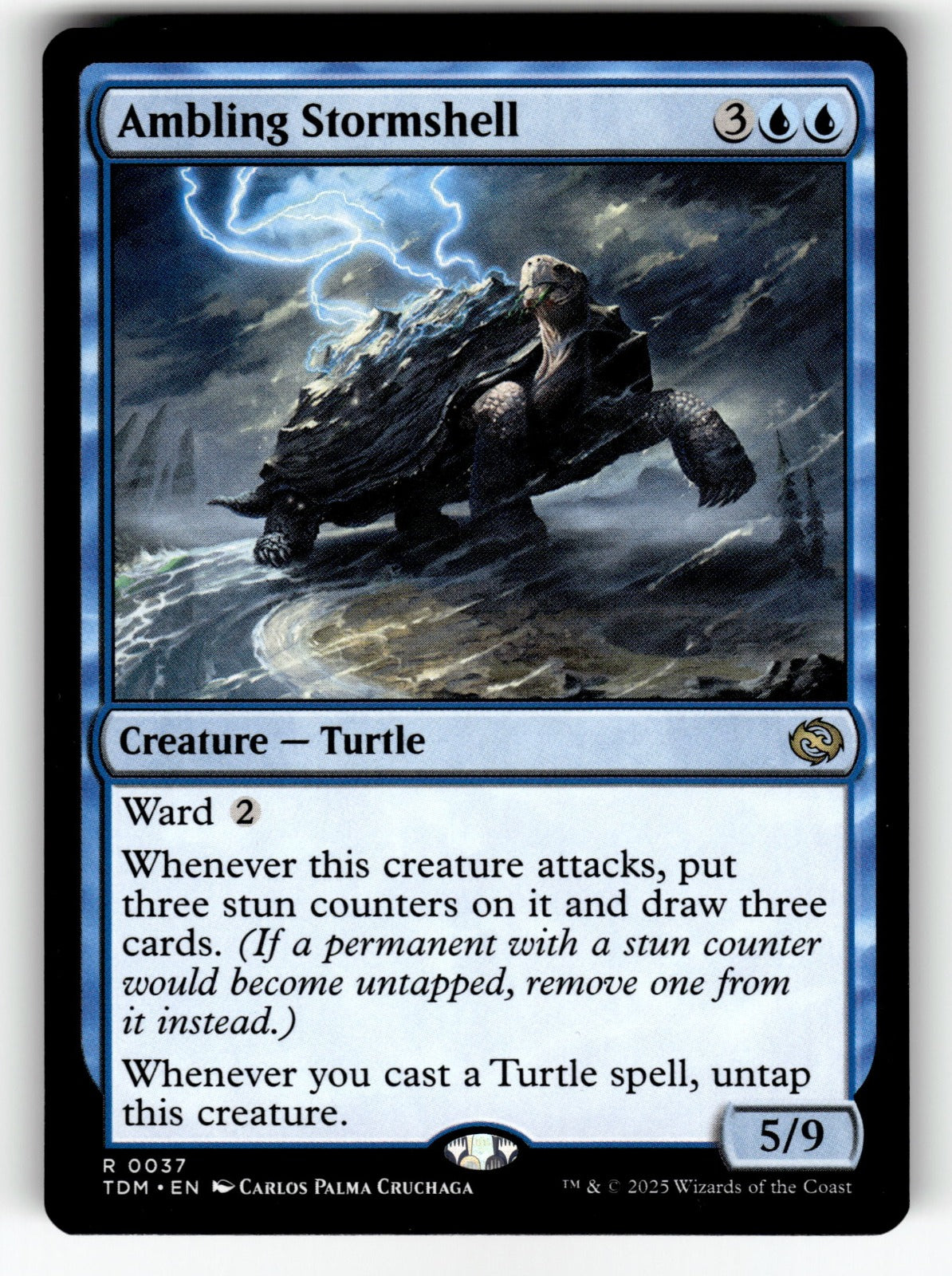 Ambling Stormshell – 37 TDM: Tarkir: Dragonstorm R LP