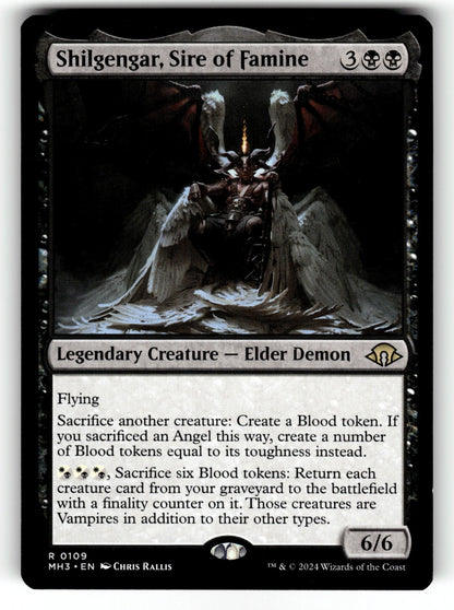 Shilgengar, Sire of Famine – 109 MH3: Modern Horizons 3 R NM