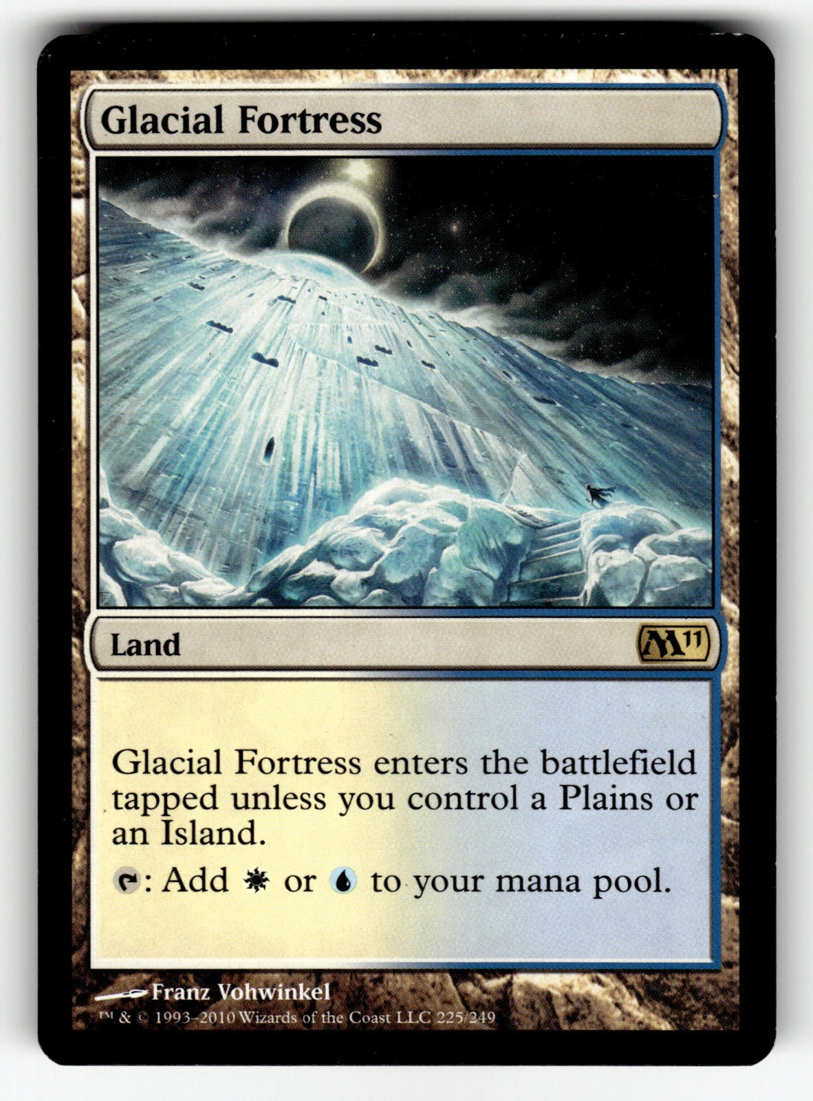 Glacial Fortress – 225 M11: Magic 2011 (M11) R NM