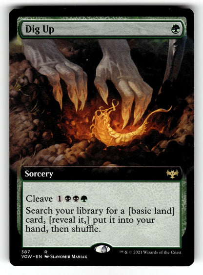 Dig Up (Extended Art) – 387 VOW: Innistrad: Crimson Vow R LP