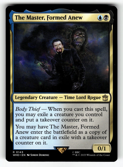 The Master, Formed Anew – 143 WHO: Universes Beyond: Doctor Who R NM