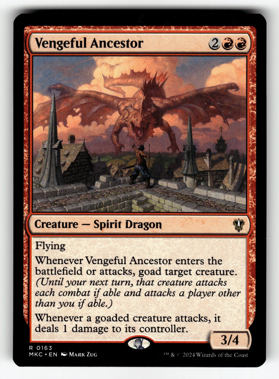 Vengeful Ancestor – 163 MKC: Commander: Murders at Karlov Manor R NM