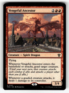 Vengeful Ancestor – 163 MKC: Commander: Murders at Karlov Manor R NM