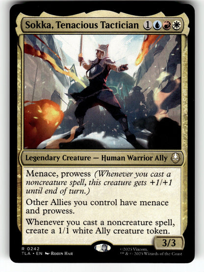 Sokka, Tenacious Tactician – 242 TLA: Avatar: The Last Airbender R NM