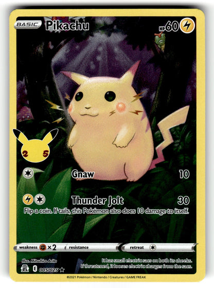 Pikachu – 005/025 CLB: Celebrations Holo Rare LP