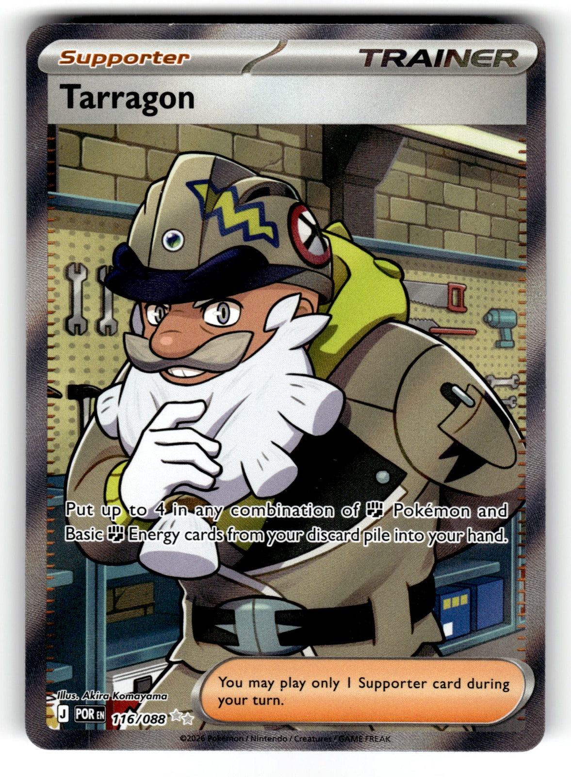 Tarragon – 116/088 POR: ME03: Perfect Order Ultra Rare Holo NM