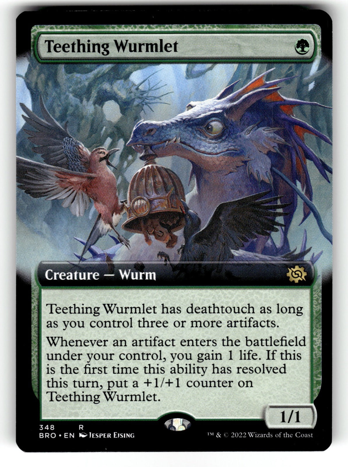 Teething Wurmlet (Extended Art) – 348 BRO: The Brothers' War R LP