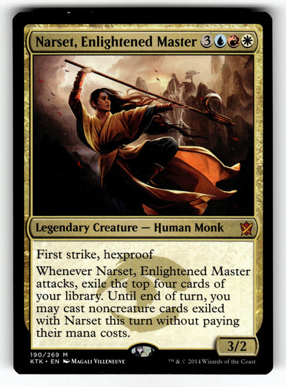 Narset, Enlightened Master – 190 KTK: Khans of Tarkir M LP