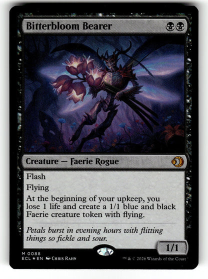 Bitterbloom Bearer – 88 ECL: Lorwyn Eclipsed M Foil NM