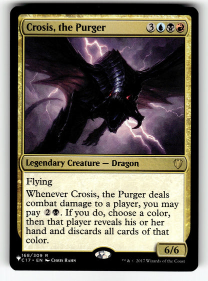 Crosis, the Purger – 168 C17: Commander 2017 R NM