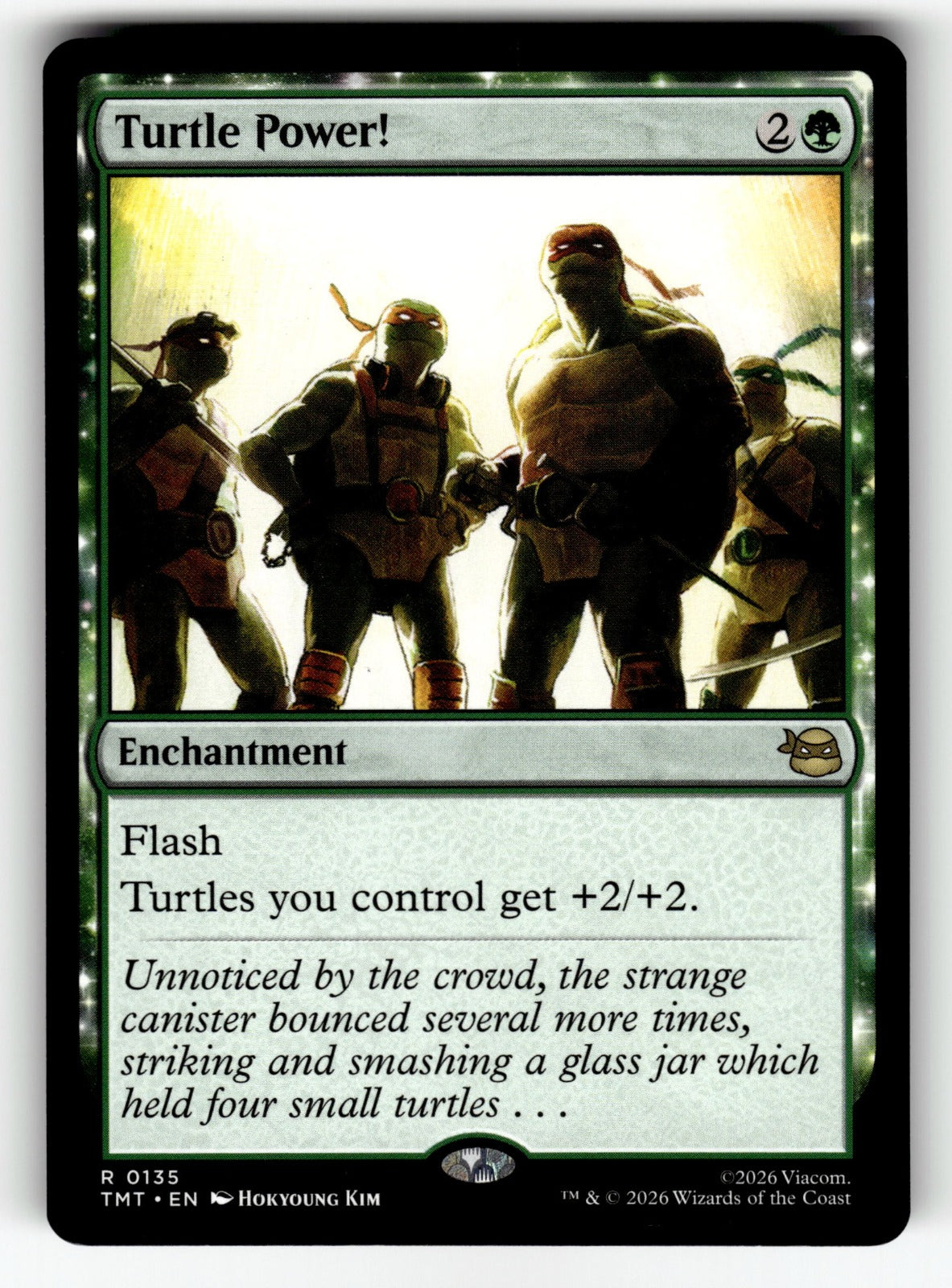 Turtle Power! – 135 TMT: Teenage Mutant Ninja Turtles R NM