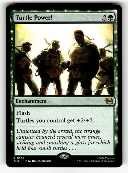 Turtle Power! – 135 TMT: Teenage Mutant Ninja Turtles R NM