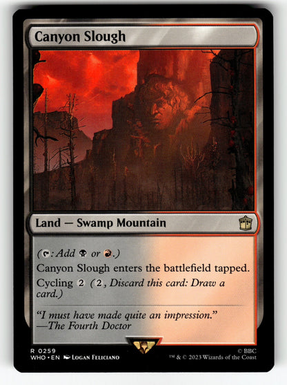 Canyon Slough – 259 WHO: Universes Beyond: Doctor Who R LP