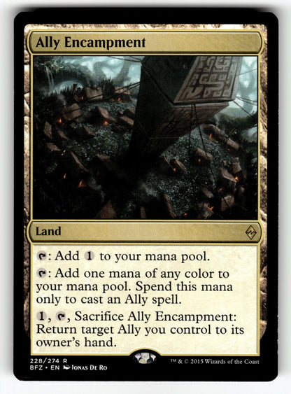 Ally Encampment – 228 BFZ: Battle for Zendikar R LP