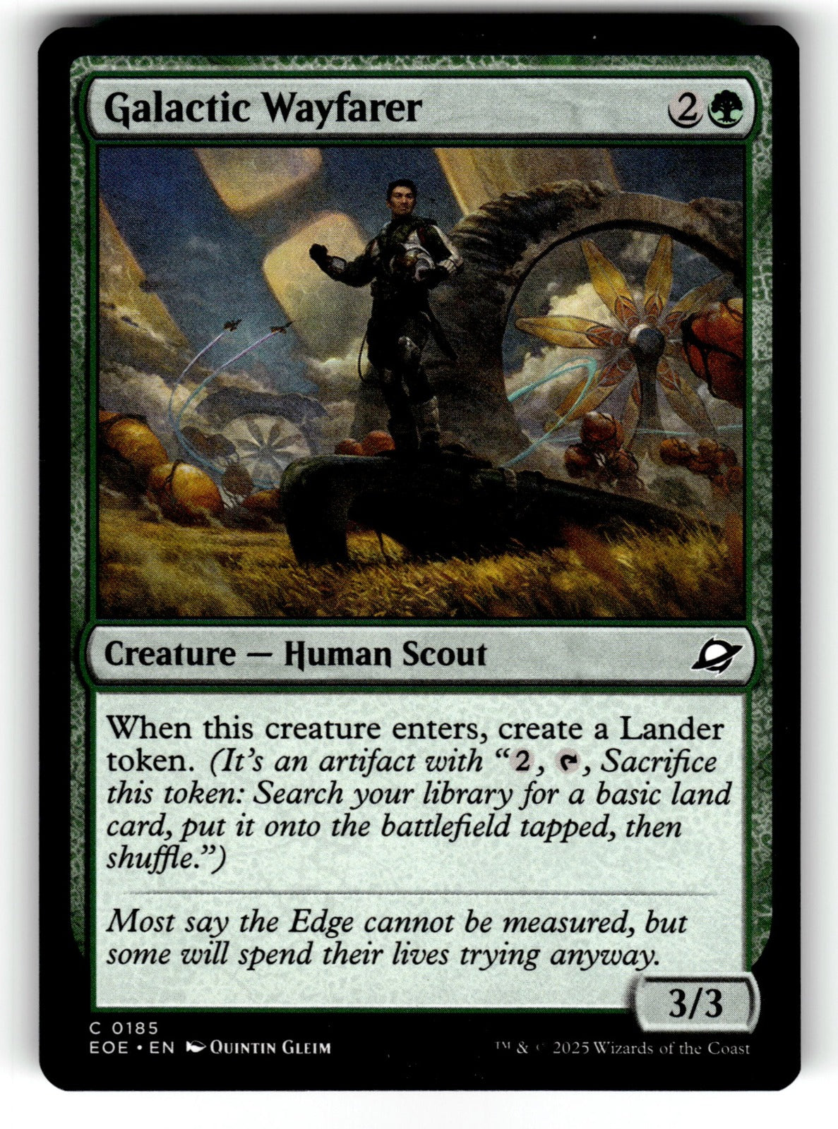 Galactic Wayfarer – 185 EOE: Edge of Eternities C NM