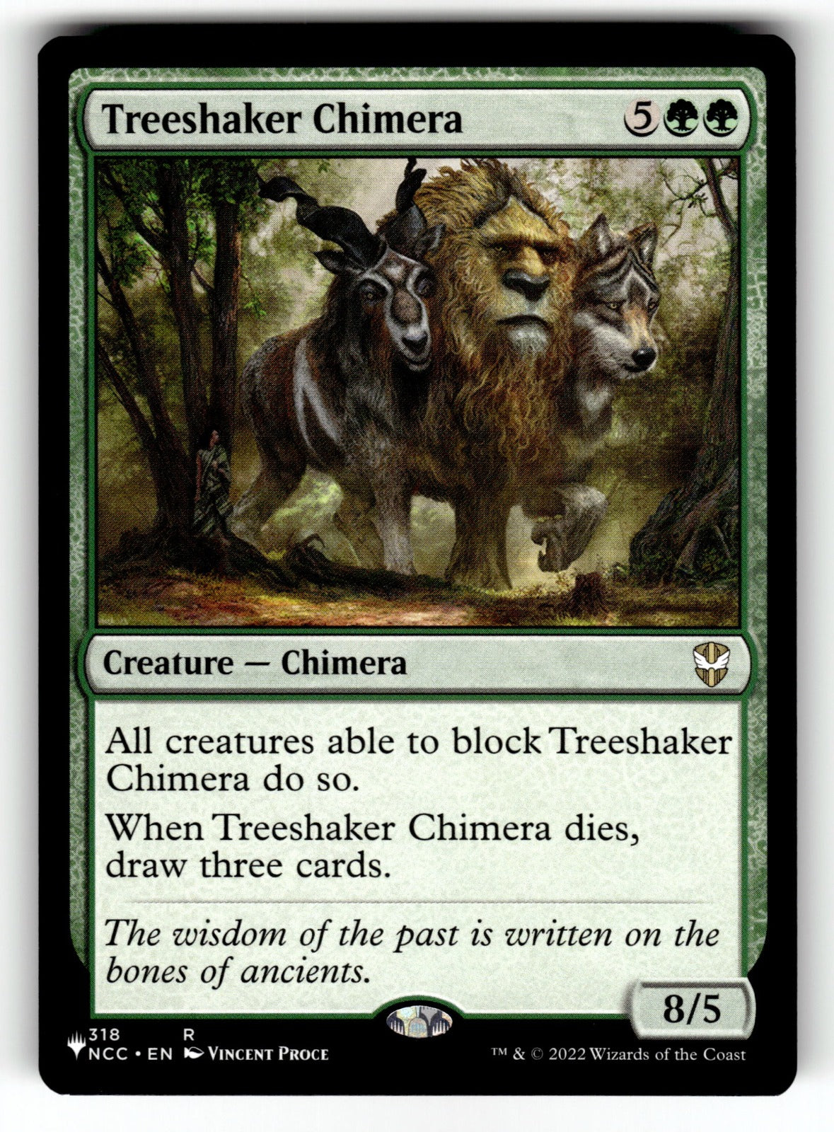 Treeshaker Chimera – 318 LIST: The List Reprints R NM